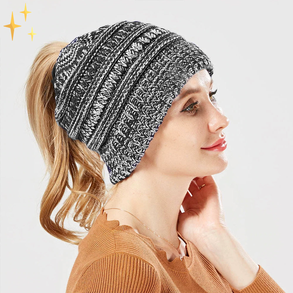 Winter-Stirnband – warm – gestrickt – Ohrenwärmer-Stirnband – Winter-Kopfbedeckung für Frauen