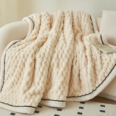Winterdecke | Plüsch | Warm | Fleecedecke | Flauschige Decke