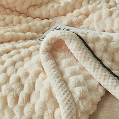 Winterdecke | Plüsch | Warm | Fleecedecke | Flauschige Decke