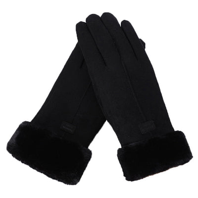 Winterhandschuhe | Warm | Pelz | Thermohandschuhe | Damenhandschuhe