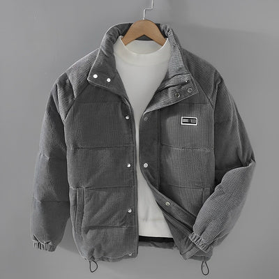 Winterjacke – Cord – Reißverschluss – Daunenjacke – Winterjacken für Herren