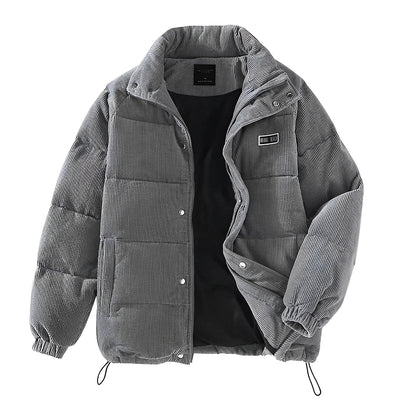 Winterjacke – Cord – Reißverschluss – Daunenjacke – Winterjacken für Herren