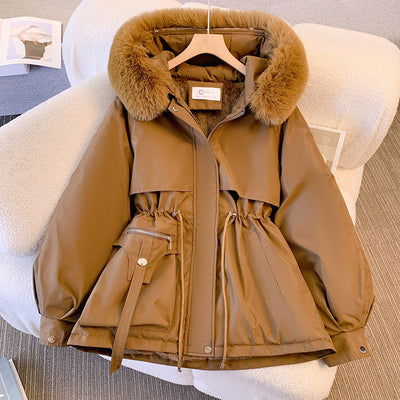 Winterjacke | Kapuzenjacke | Pelzgefütterte Jacke | Winterjacke für Damen