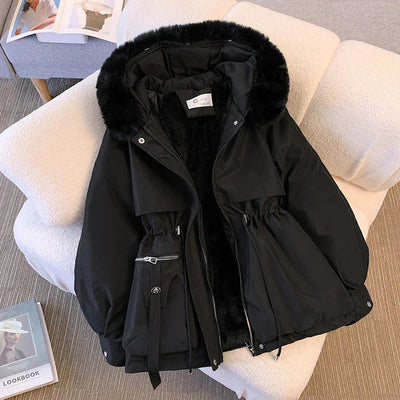 Winterjacke | Kapuzenjacke | Pelzgefütterte Jacke | Winterjacke für Damen