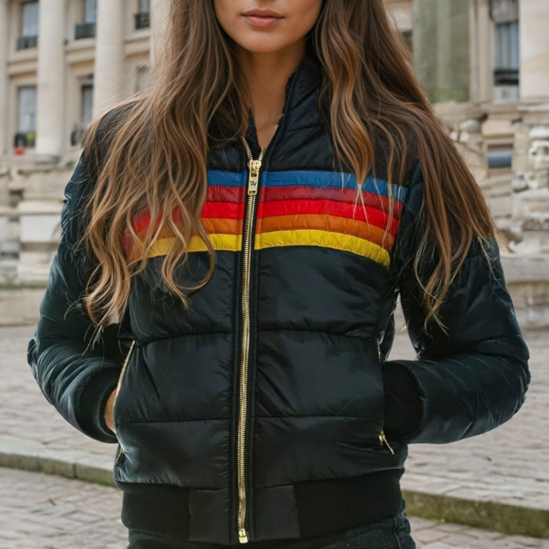 Winterjacke – mit Kapuze – mit Reißverschluss – Daunenjacke – Damenjacken