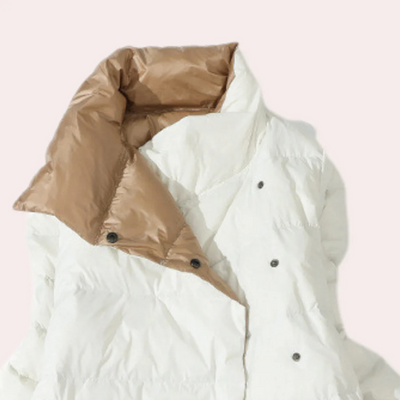 Wintermantel – Warm – Knöpfbar – Daunenmantel – Langer Wintermantel für Damen