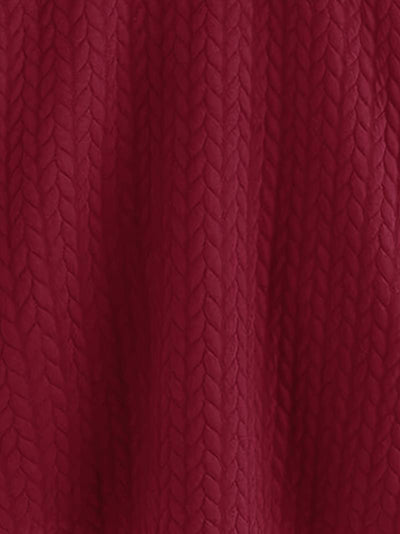 Wintermantel mit Kapuze - Warmer, übergroßer Wintermantel mit Knopfleiste für Damen