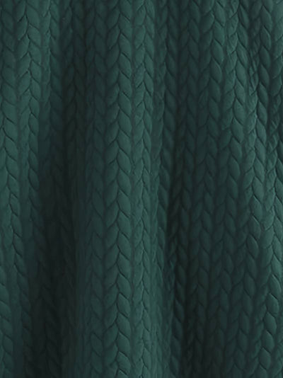 Wintermantel mit Kapuze - Warmer, übergroßer Wintermantel mit Knopfleiste für Damen