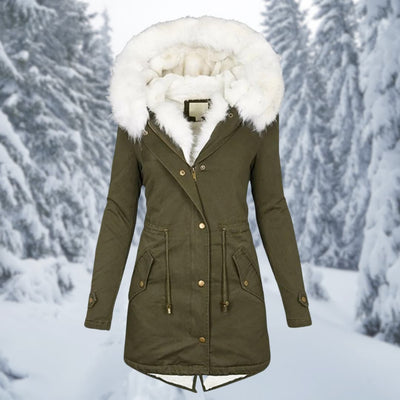 Winterparka | Mit Kapuze | Mit Pelz gefüttert | Wintermantel | Winterjacken für Damen