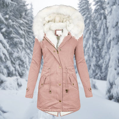 Winterparka | Mit Kapuze | Mit Pelz gefüttert | Wintermantel | Winterjacken für Damen