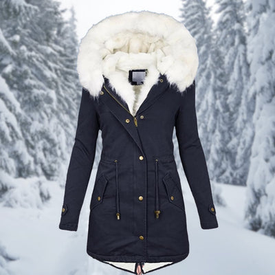 Winterparka | Mit Kapuze | Mit Pelz gefüttert | Wintermantel | Winterjacken für Damen