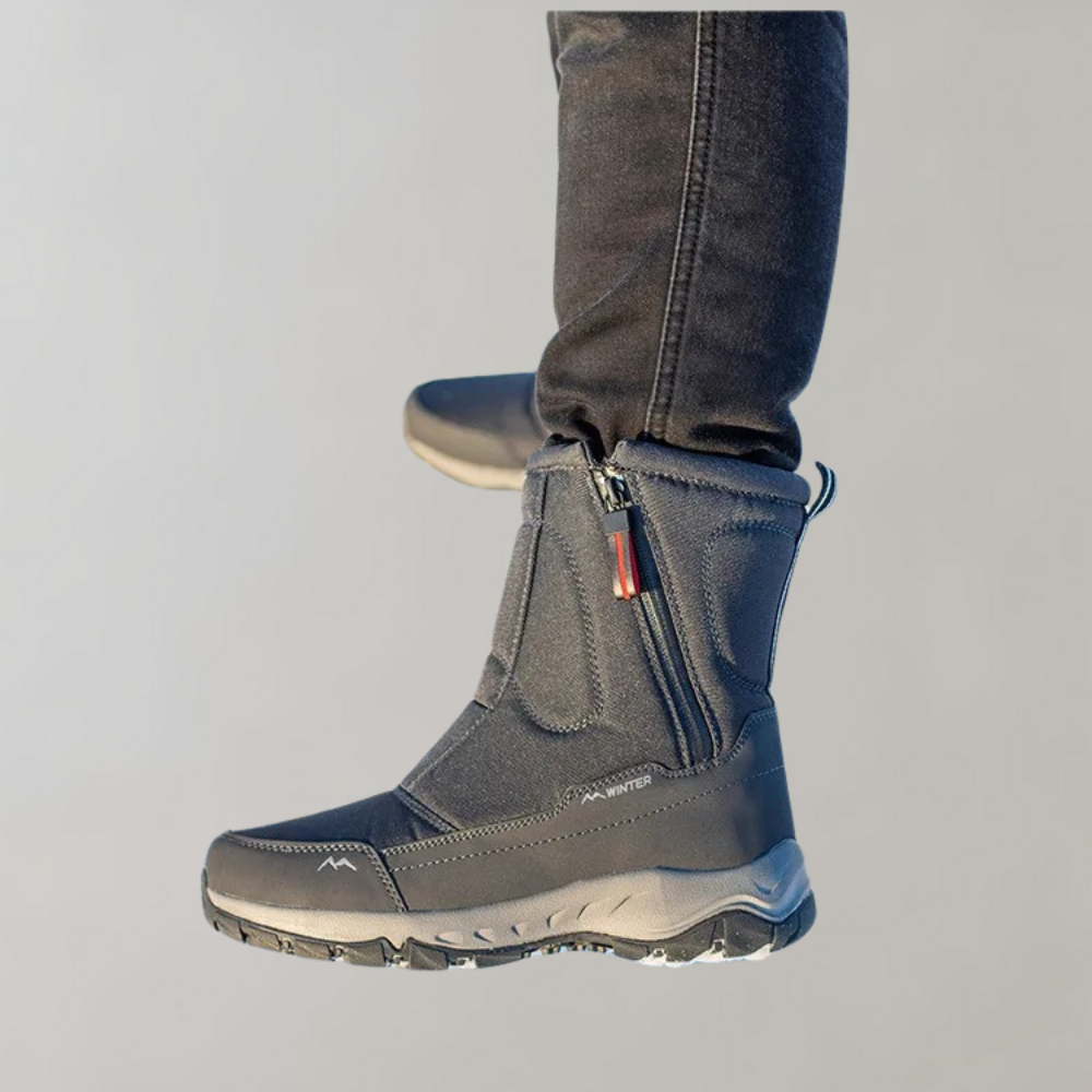 Winterstiefel | Anti-Rutsch | Gefüttert | Schneestiefel | Herrenstiefel