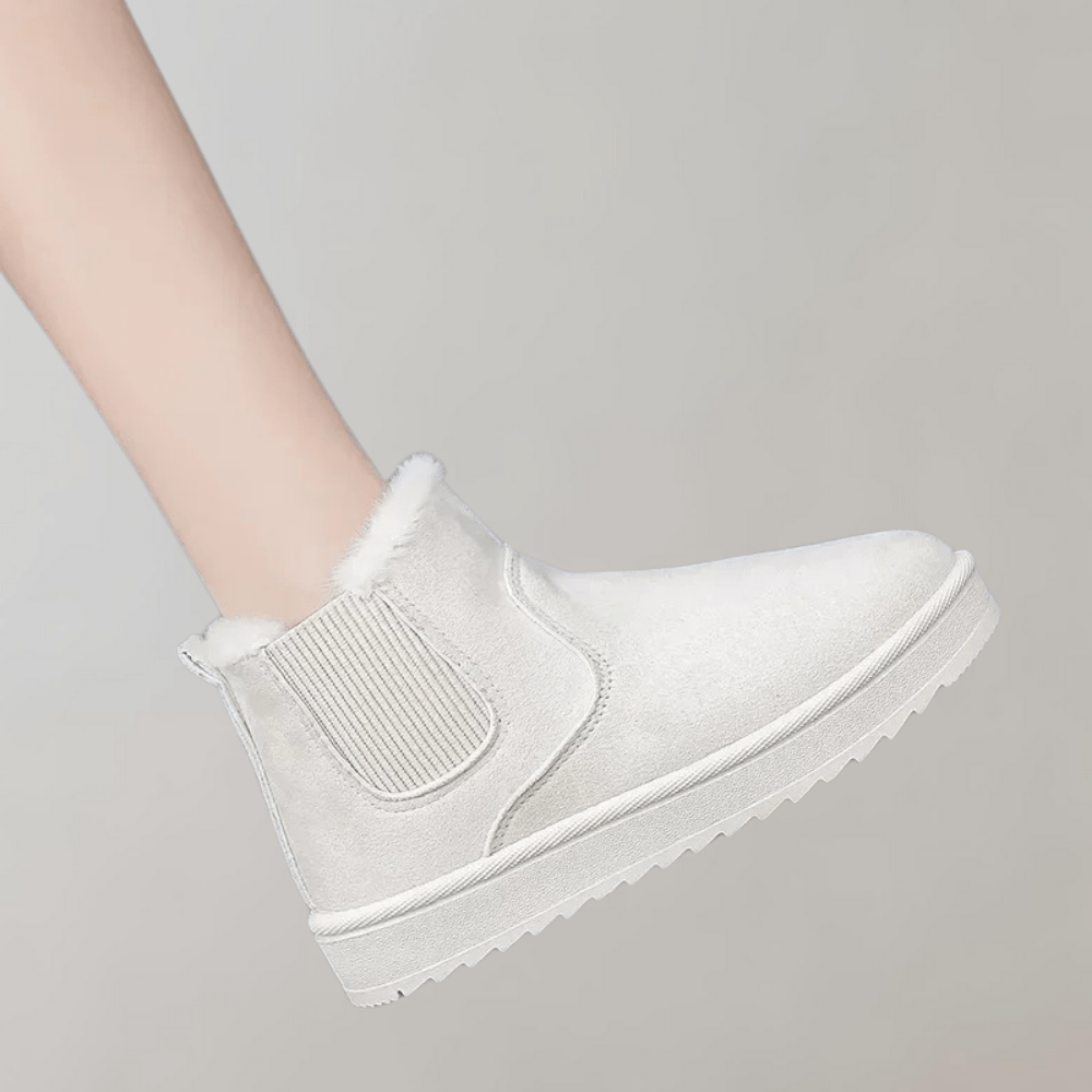 Winterstiefel | Slip-Ons | mit Fell gefüttert | Stiefeletten | Damenstiefel