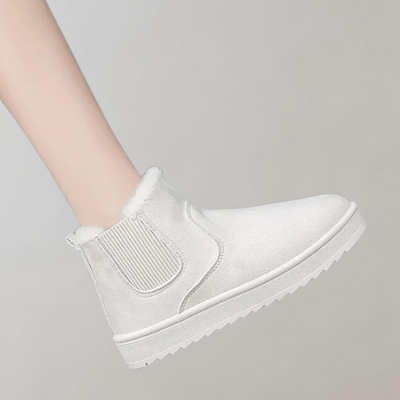 Winterstiefel | Slip-Ons | mit Fell gefüttert | Stiefeletten | Damenstiefel