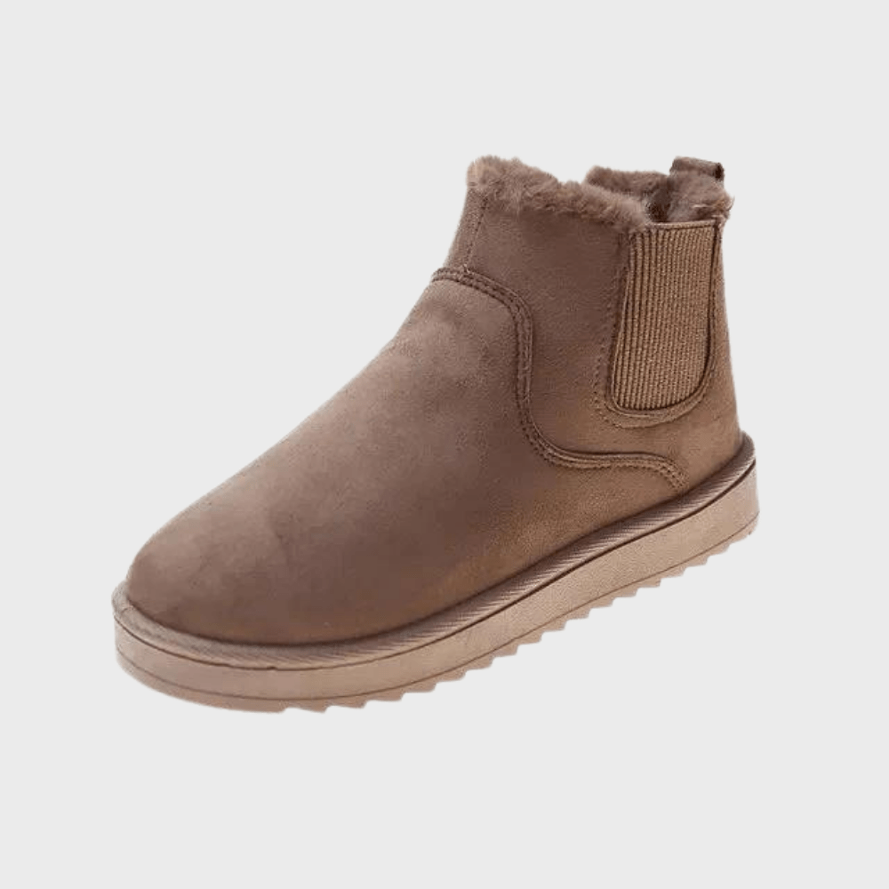 Winterstiefel | Slip-Ons | mit Fell gefüttert | Stiefeletten | Damenstiefel
