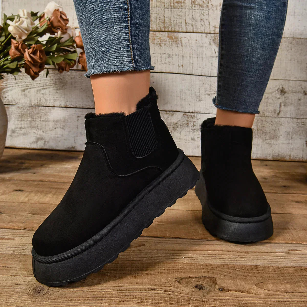 Winterstiefel | Stiefeletten | Slip-Ons | Fellgefütterte Stiefel | Damenstiefel