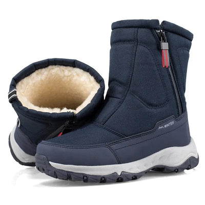 Winterstiefel | Wasserdicht | Rutschfest | Schneestiefel | Herrenstiefel