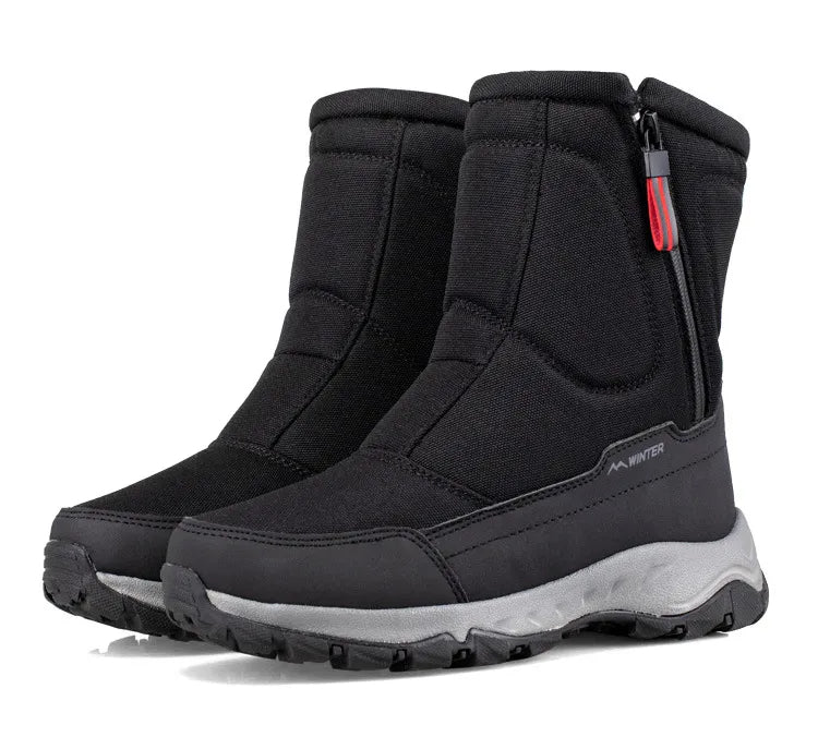 Winterstiefel | Wasserdicht | Rutschfest | Schneestiefel | Herrenstiefel