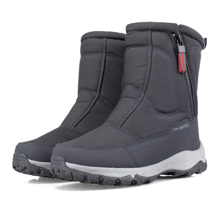 Winterstiefel | Wasserdicht | Rutschfest | Schneestiefel | Herrenstiefel