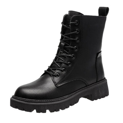 Winterstiefel | mit Fell gefüttert | Schnürstiefel | Stiefeletten | Damenstiefel