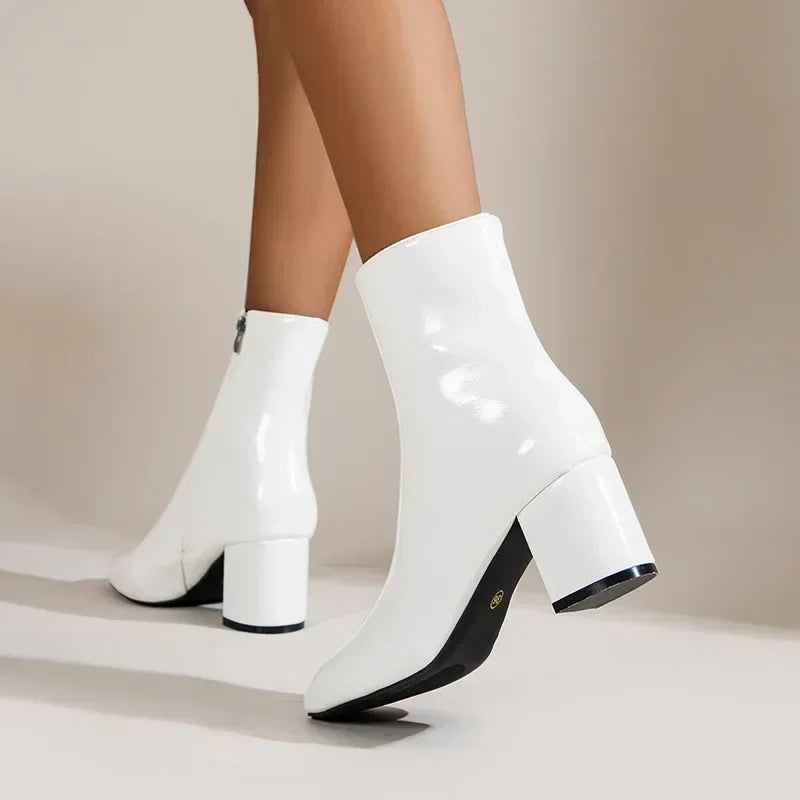 Juris - elegante Stiefel mit Absatz für Frauen