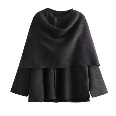Wolljacke – Kurz – Herbst – Jacke mit Schal – Damenjacken