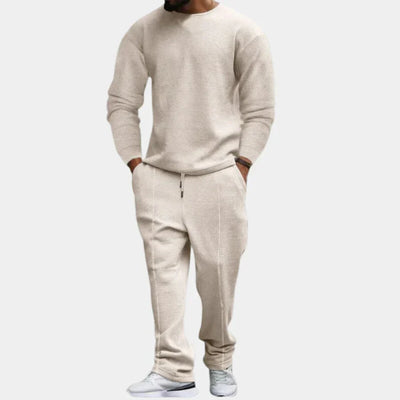 Zweiteiler | Langarm | Lockere Passform | Lounge-Set | Herren-Koordinatensets