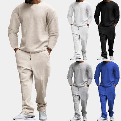Zweiteiler | Langarm | Lockere Passform | Lounge-Set | Herren-Koordinatensets