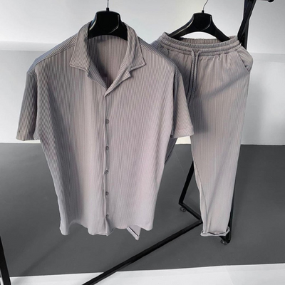 Zweiteiliges Set | Kurzarm | Kordelzug | Co-Ord Sets Herren | Herrenbekleidung