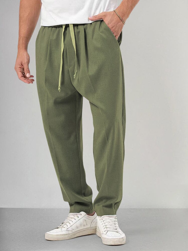 Zweiteiliges Set – lässige, locker sitzende Hose und Jacke im Partnerlook für Herren