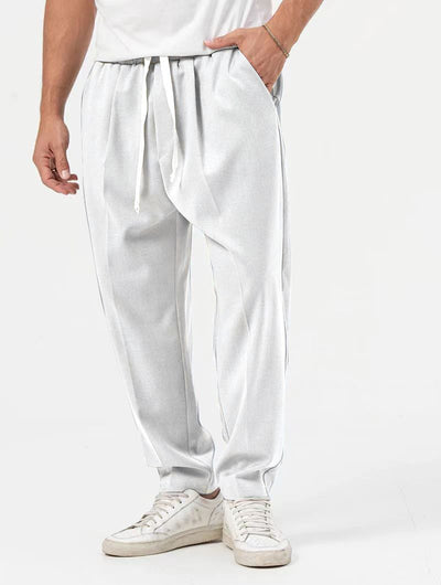 Zweiteiliges Set – lässige, locker sitzende Hose und Jacke im Partnerlook für Herren