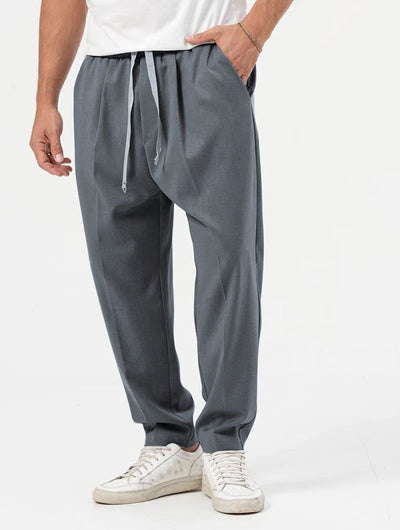 Zweiteiliges Set – lässige, locker sitzende Hose und Jacke im Partnerlook für Herren