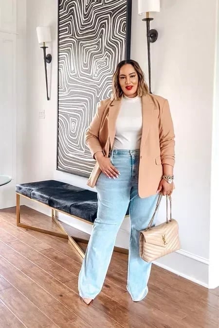 Cerise | Ultrahoch taillierte Stretch-Flare-Jeans