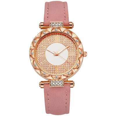 Bella - Wildlederuhr Damen