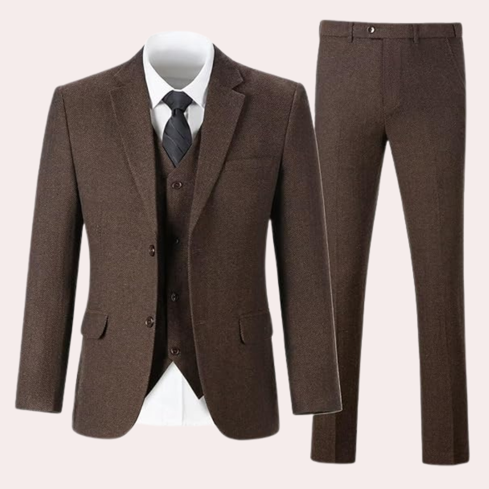 AA OUT OF STOCK Elegantes dreiteiliges Business-Anzug für Herren - Dorian