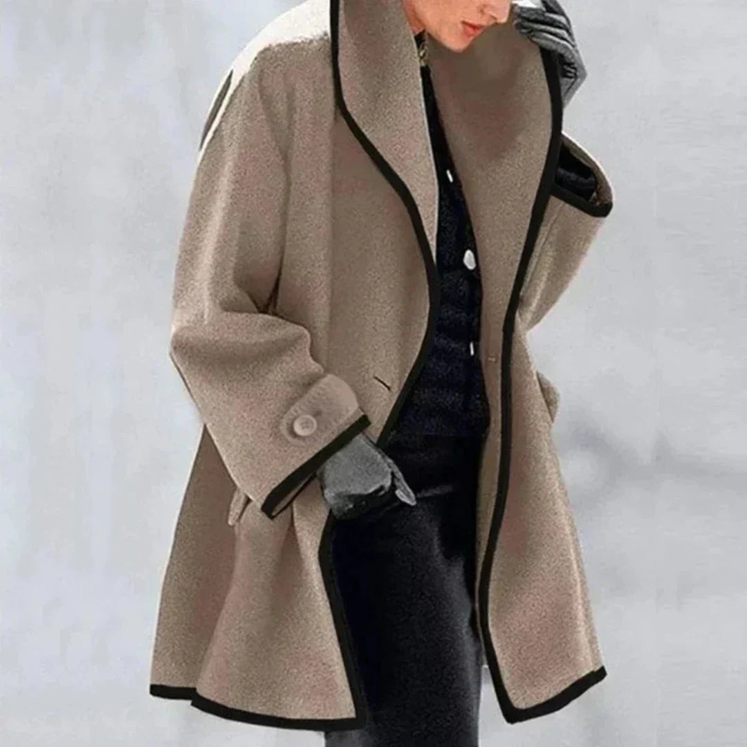 Mazielim | Damen Warme Lange Jacke | Winter