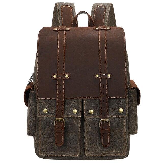 Rami | Damen Robuster Vintage Rucksack | Draußen