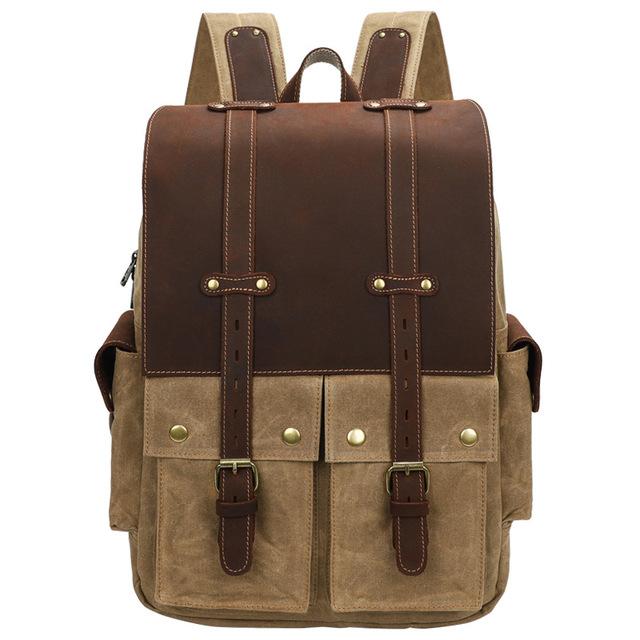 Rami | Damen Robuster Vintage Rucksack | Draußen