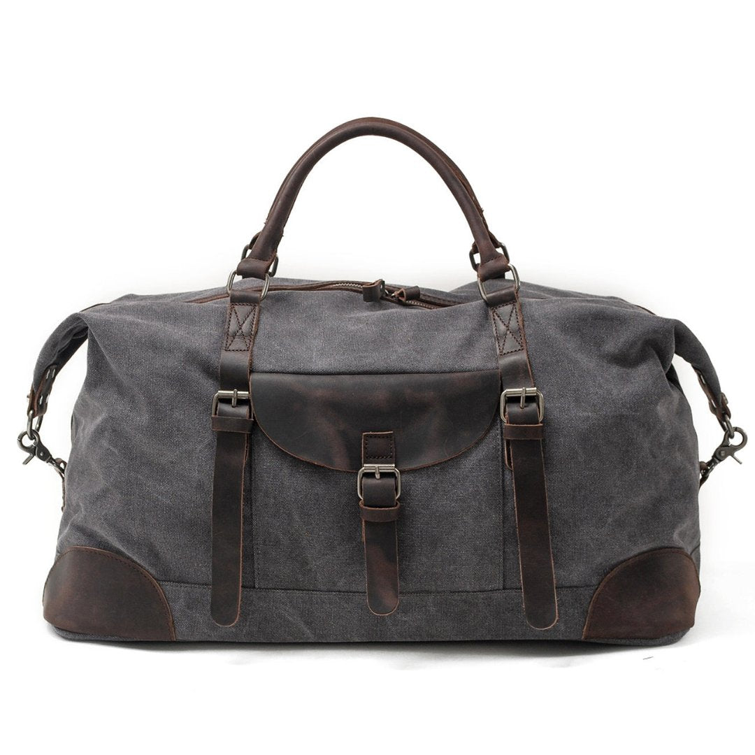 Knoxa | Herren Canvas Über Nacht Tasche | Vintage