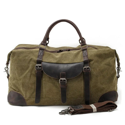Knoxa | Herren Canvas Über Nacht Tasche | Vintage