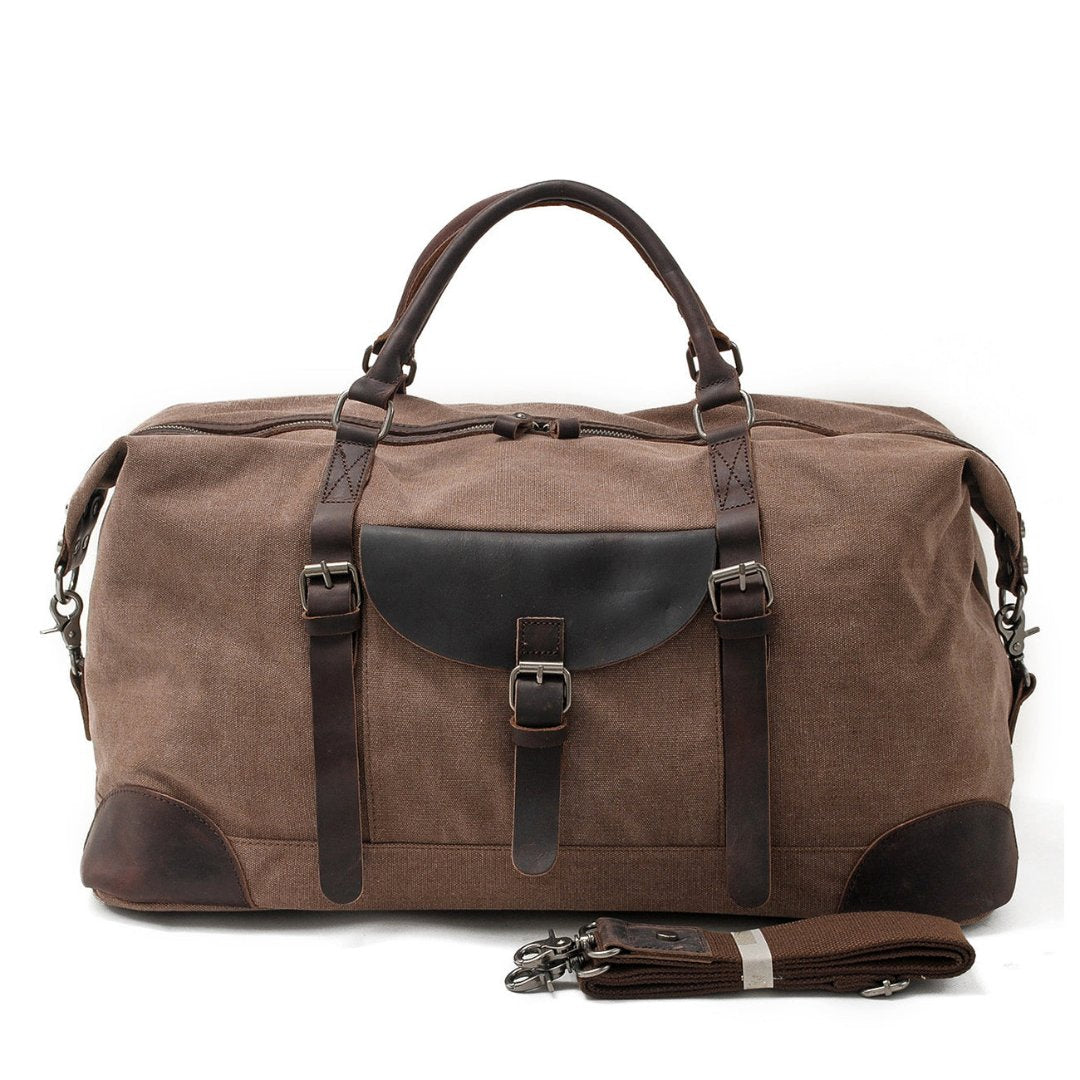 Knoxa | Herren Canvas Über Nacht Tasche | Vintage