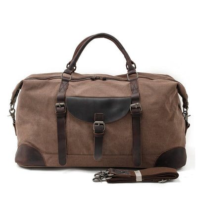 Knoxa | Herren Canvas Über Nacht Tasche | Vintage