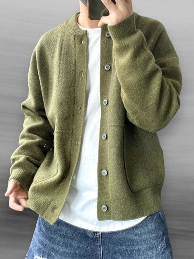 Emilio - klassische Bomberjacke mit Knöpfen für einen zeitlosen Look