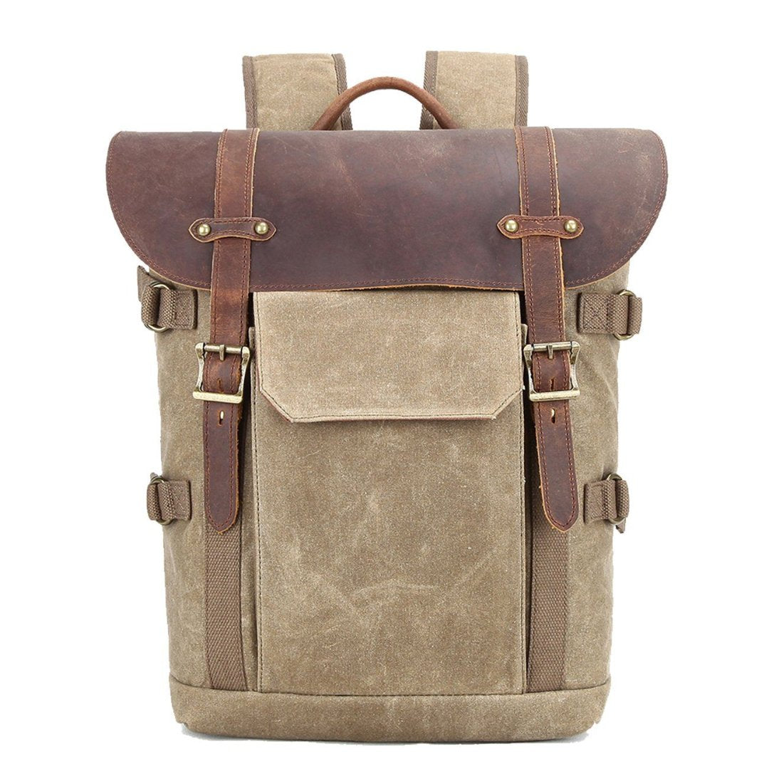 Santrino | Herren Vintage Kamera Tasche | Leinwand