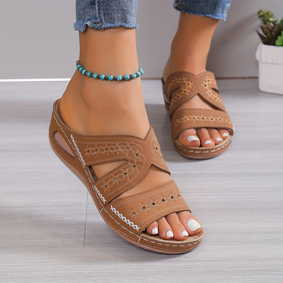 Bequeme Orthopädische Komfortsandalen Damen mit Stütze – Marla