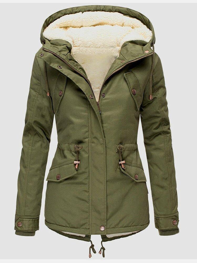 Winterjacke mit Kapuze für Damen