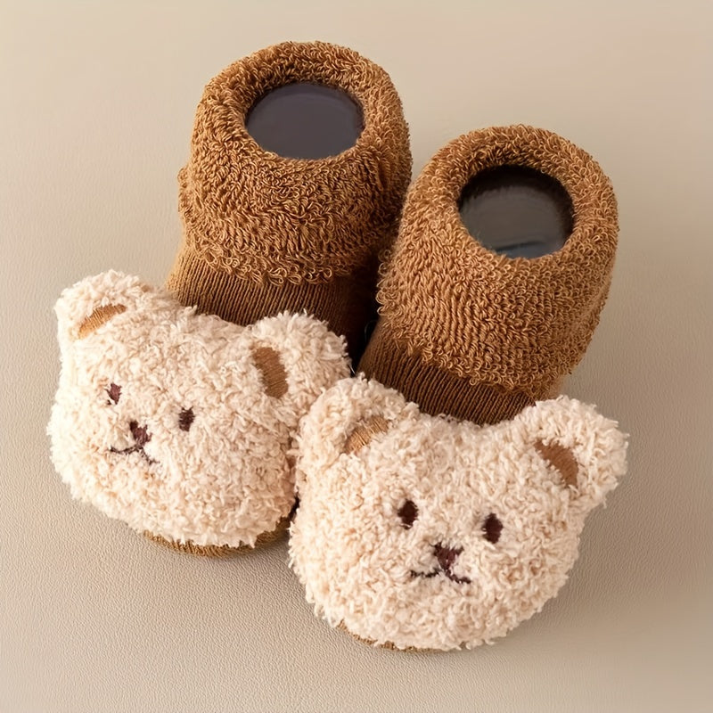 Antirutsch Babysocken – Mila | Mit süßem Bärenmotiv