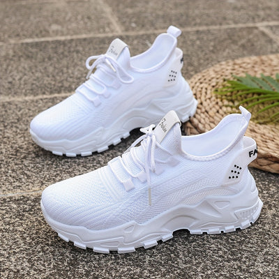 Bequeme Atmungsaktive Knit Sneakers für Damen
