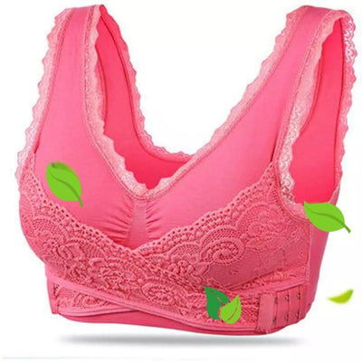 Almina | Damen Frontverschluss Stilvoll BH | Bequeme