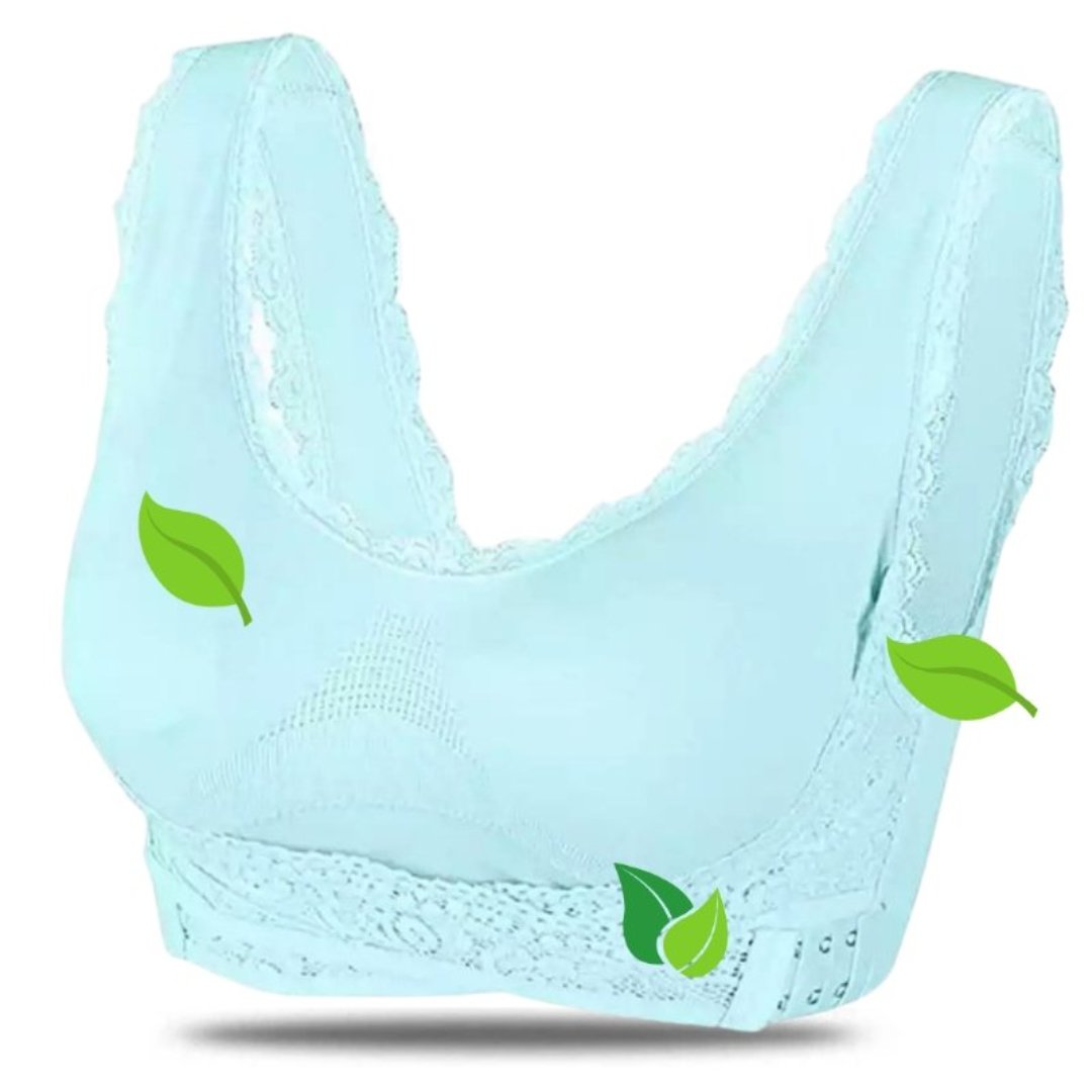 Almina | Damen Frontverschluss Stilvoll BH | Bequeme